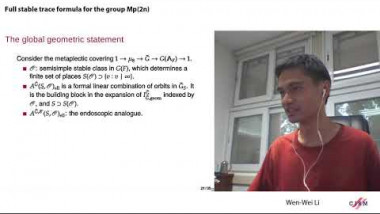 Full stable trace formula for the group Mp(2n)