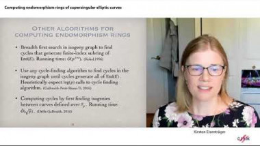 Computing endomorphism rings of supersingular elliptic curves