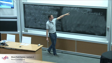 Mean Field Games - lecture 2
