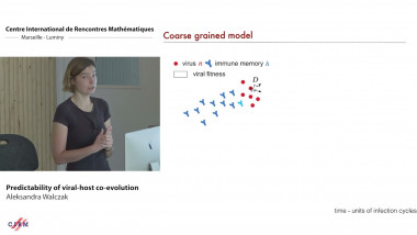 Predictability of viral-host co-evolution