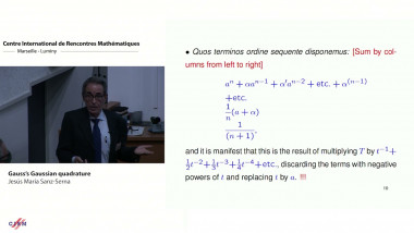 Gauss's Gaussian quadrature