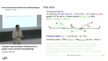 Compact representation of distances in a graph: a tour around 2-hop labelings