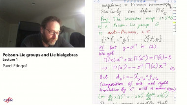 Poisson-Lie groups and Lie bialgebras - Lecture 1