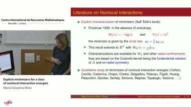 Explicit minimizers for a class of nonlocal interaction energies