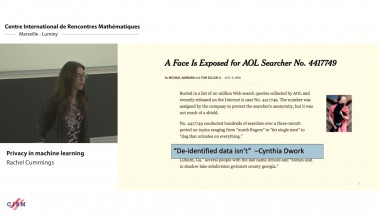 Privacy in machine learning