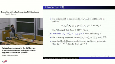 Rates of convergence in the CLT for non stationary sequences and application to sequential dynamical systems