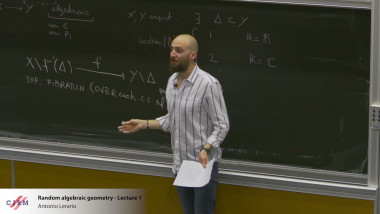Random algebraic geometry - lecture 1