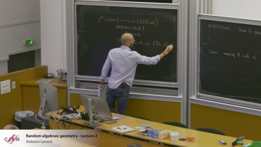 Random algebraic geometry - lecture 2