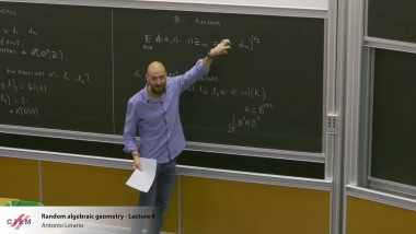 Random algebraic geometry - lecture 4