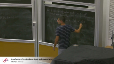 Rarefaction of maximal real algebraic hypersurfaces