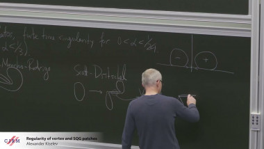 Regularity of vortex and SQG patches