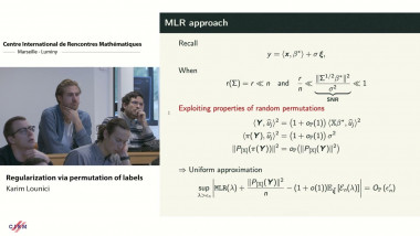 Regularization via permutation of labels - Lecture 1
