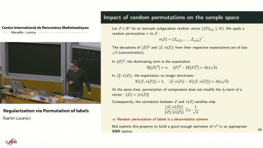 Regularization via permutation of labels  - Lecture 2