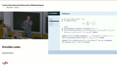 Divisible codes