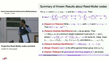 Projective Reed Muller codes revisited
