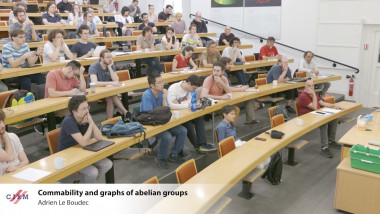 Commability and graphs of abelian groups
