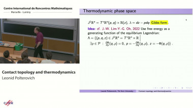 Contact topology and thermodynamics