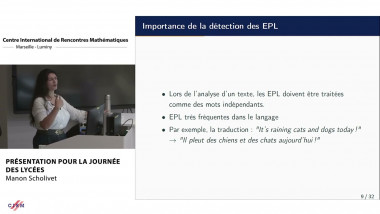 Présentation pour la journée des lycées