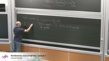 Randomness and complexity - lecture 1
