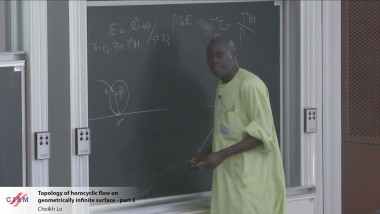 Topology of horocyclic flow on geometrically infinite surface  - part 3