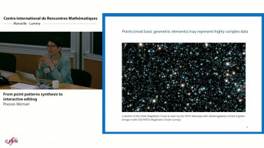From point patterns synthesis to interactive editing