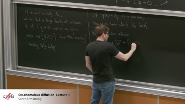 On anomalous diffusion - lecture 1