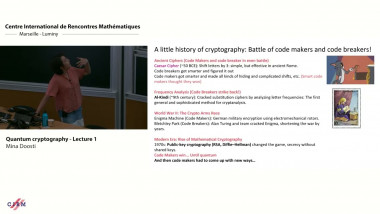 Quantum cryptography - lecture 1
