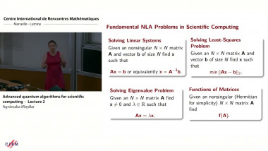 Advanced quantum algorithms for scientific computing - lecture 2