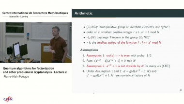Quantum algorithms for factorization and other problems in cryptanalysis - lecture 2