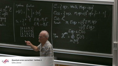 Quantum error correction - lecture 2