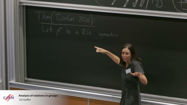 Analysis of relations in groups