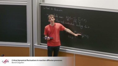 Critical dynamical fluctuations in reaction-diffusion processes