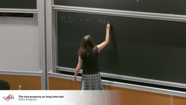 The tree property on long intervals