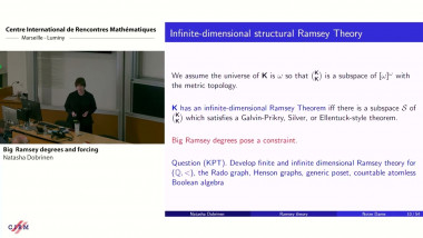 Big Ramsey degrees and forcing