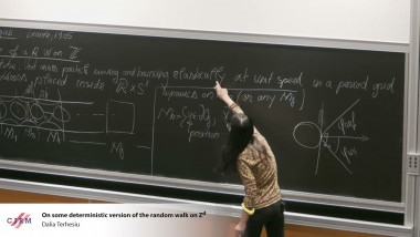 On some deterministic version of the random walk on $\mathbb{Z}^d$