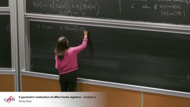 A geometric realization of affine hecke algebras - lecture 2