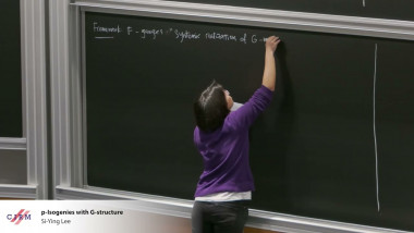 p-isogenies with G-structure