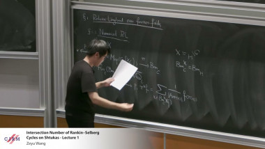Intersection number of Rankin–Selberg cycles on shtukas - lecture 1