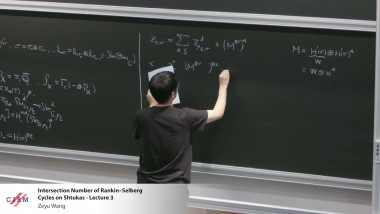 Intersection number of Rankin–Selberg cycles on shtukas - lecture 3