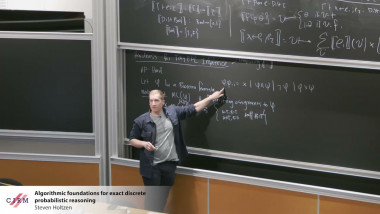 Algorithmic foundations for exact discrete probabilistic reasoning