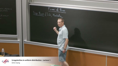 Irregularities in uniform distribution - Lecture 1