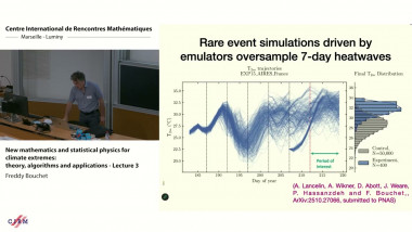 New mathematics and statistical physics for climate extremes: theory, algorithms and applications - Lecture 3