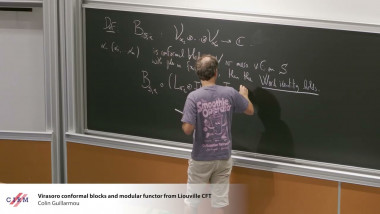 Virasoro conformal blocks and modular functor from Liouville CFT