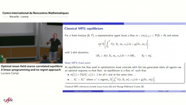 Optimal mean-field  coarse-correlated equilibriaa linear-programming and no-regret approach