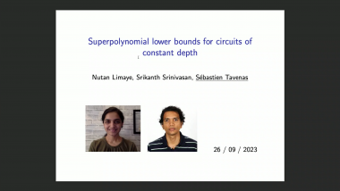 Superpolynomial lower bounds against low-depth algebraic circuits