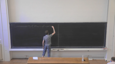 Commensurability of lattices in right-angled buildings | Vidéo | Carmin.tv