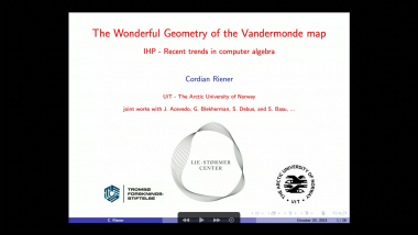The Wonderful Geometry of the Vandermonde map