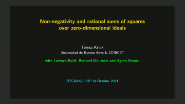 Non-negativity and rational sums of squares over zero-dimensional varieties