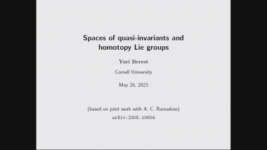 Spaces of quasi-invariants and homotopy Lie groups