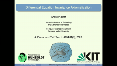 Differential Equation Invariance Axiomatization